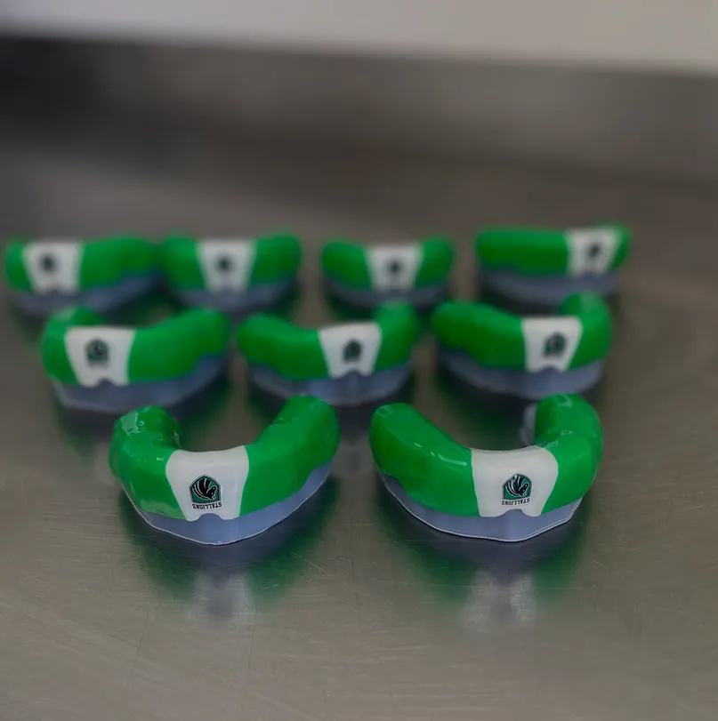 A matching team gumshield order