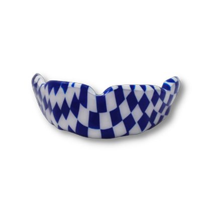 2 Colour Harlequin gumshield design