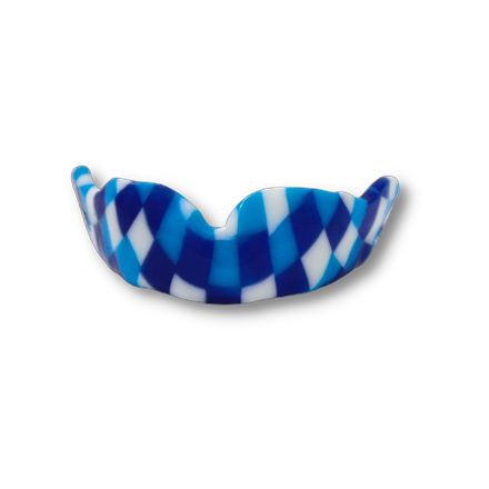 3 Colour Harlequin gumshield design