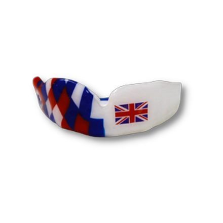 British Half Harlequin gumshield design