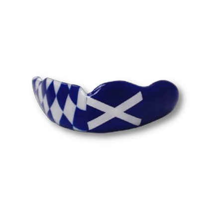 Scottish Half Harlequin gumshield design