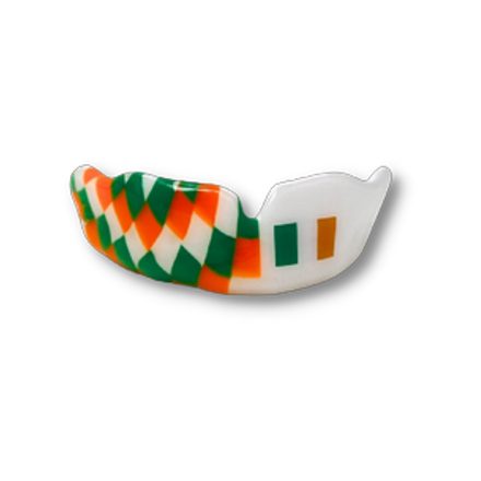 Irish Half Harlequin gumshield design